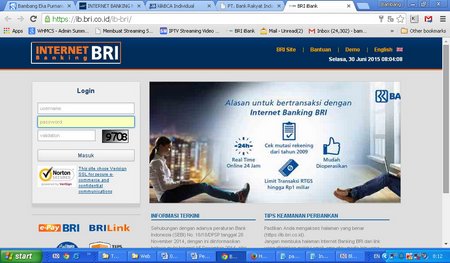 Internet Banking BRI